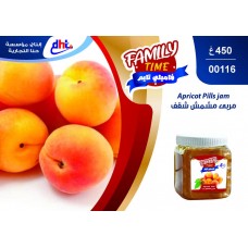 مربى مشمش 450 غ * 12 بلاستيك